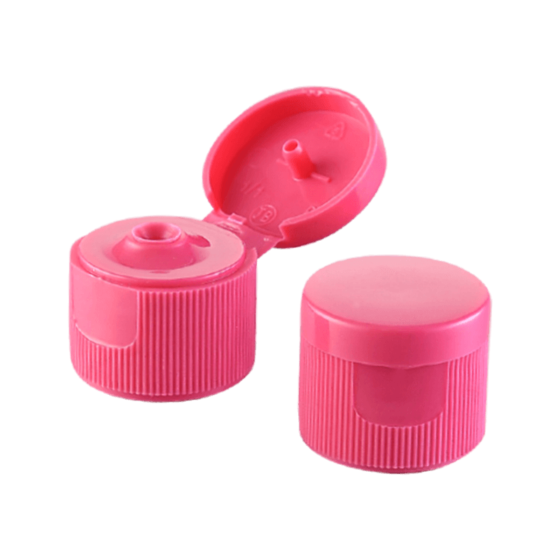 Tappo flip top in plastica rosa