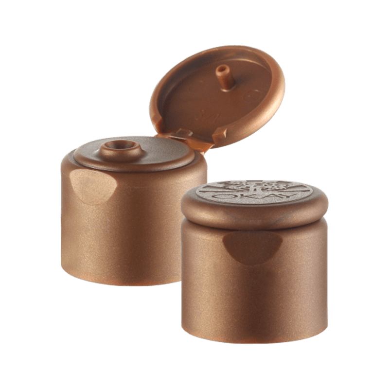 Tappo superiore ribaltabile in plastica