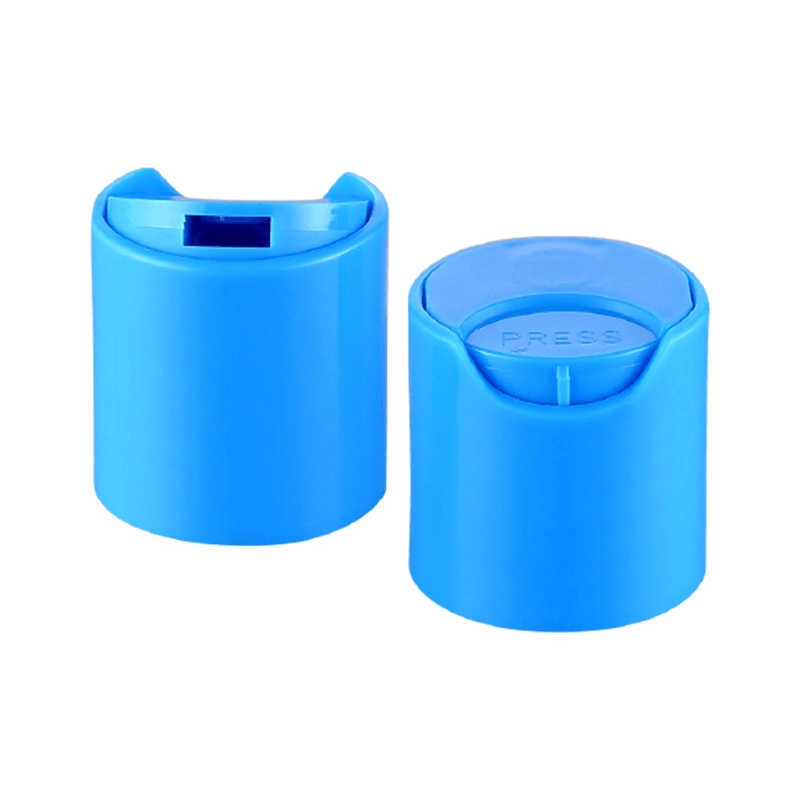 Tappo a disco in plastica per packaging cosmetico