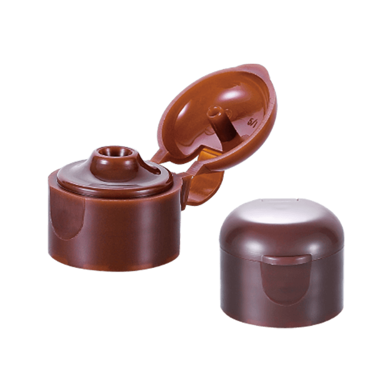 Tappo superiore ribaltabile in plastica