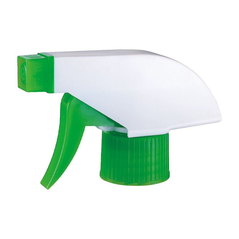 Spruzzatore con grilletto in PP verde HB-703